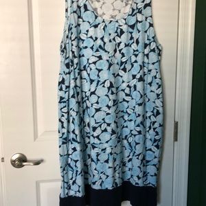 JJill seashell sleeveless cotton dress